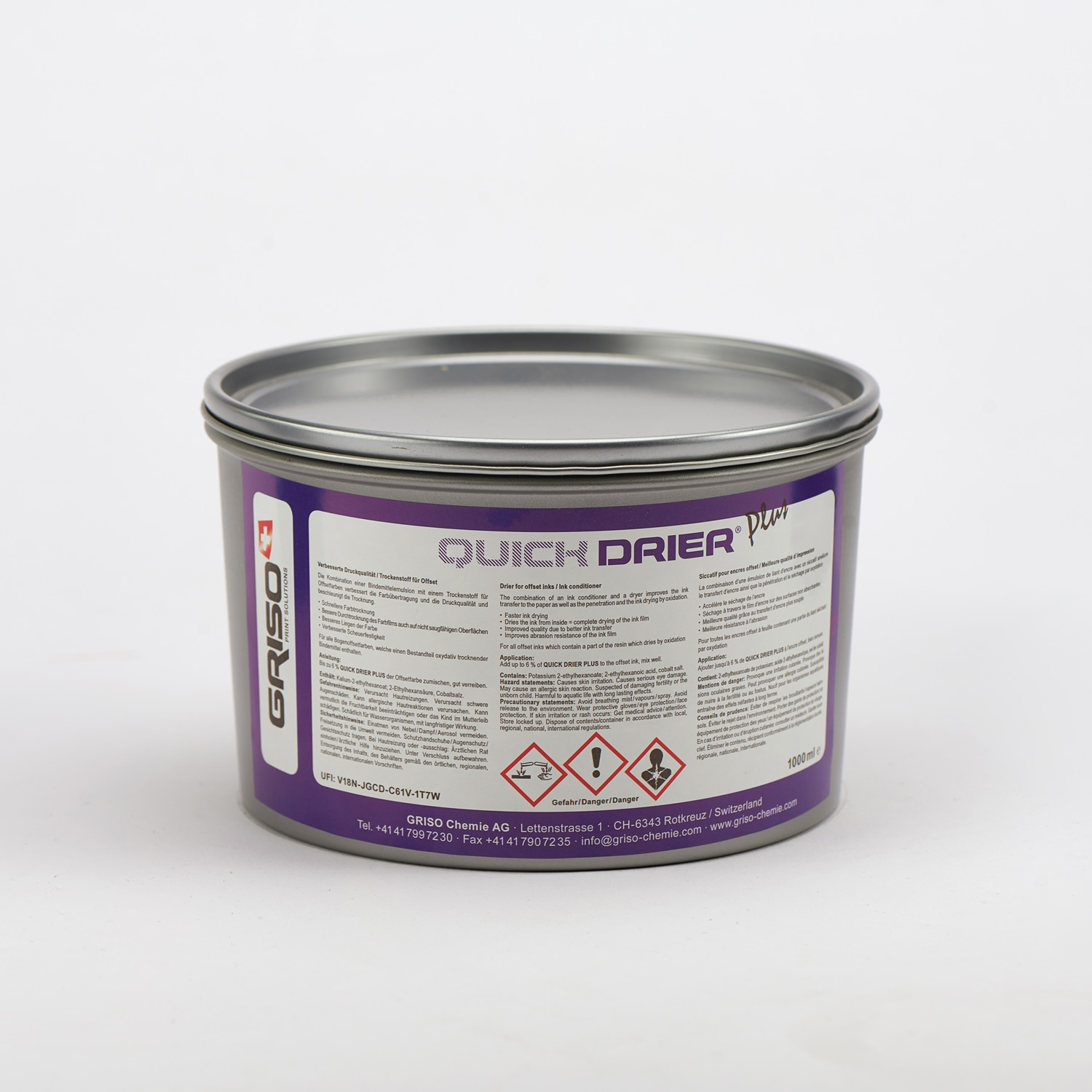 Quick Drier Plus, Griso Chemie AG QUICK DRIER Plus
